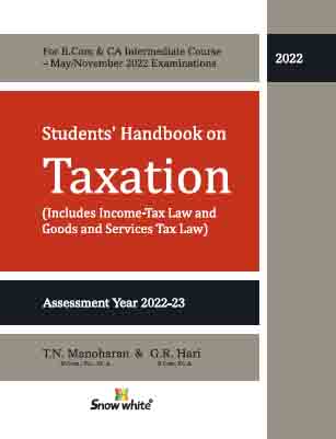  Buy Students Handbook on TAXATION